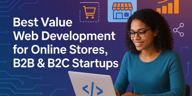 Best Value Web Development for Online Stores, B2B & B2C Startups