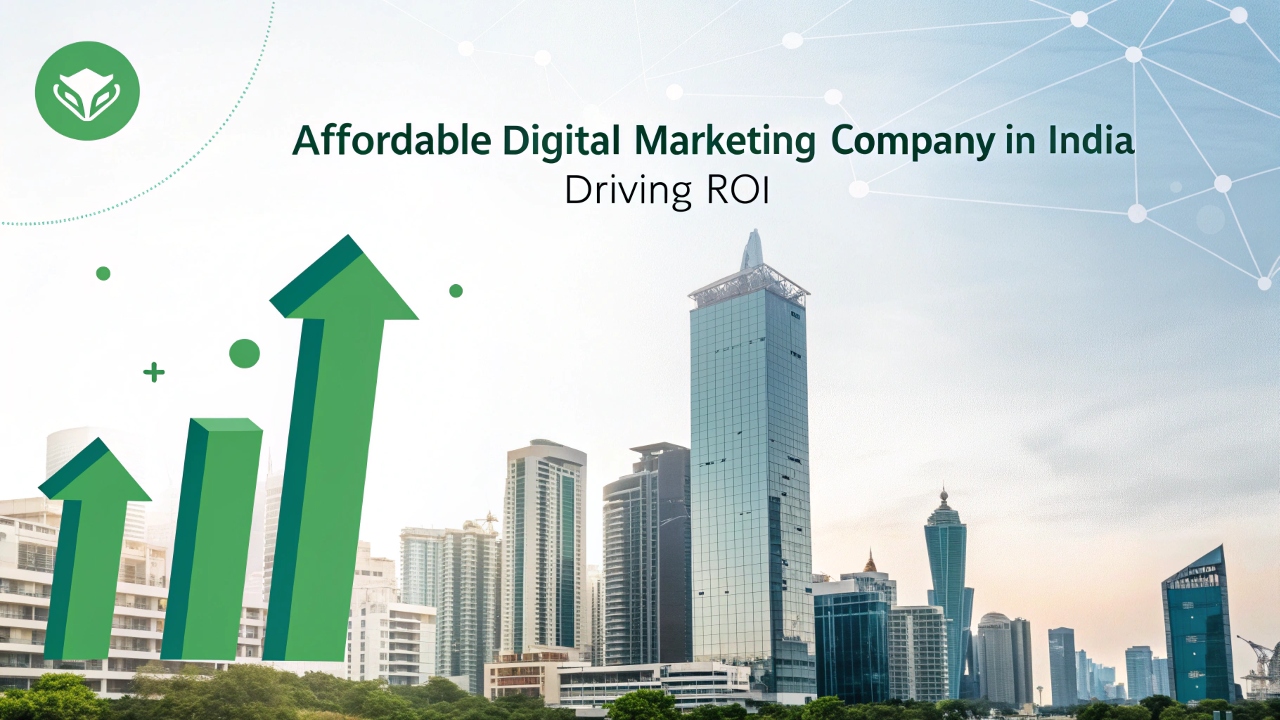 Affordable digital marketing company in India driving ROI