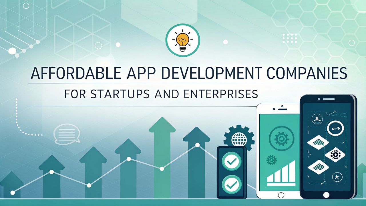 Affordable app development companies for startups and enterprises