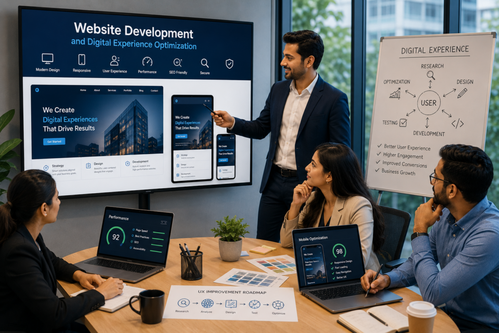 Website Development and Digital Experience Optimization